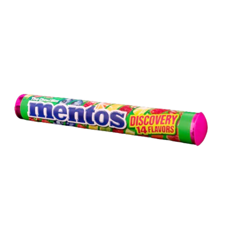 mentos　オリジナルラジオ 3x Mentos Discovery Gum Assorted Flavors Chewy Mint Pack New Bulk