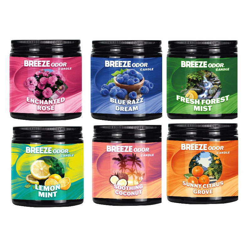 BREEZE Odor Candle Blue Razz Dream