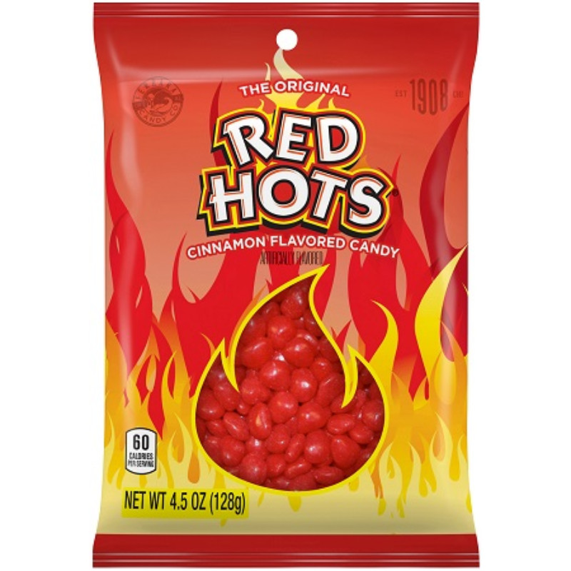 The Original Red Hots Cinnamon Peg Bag