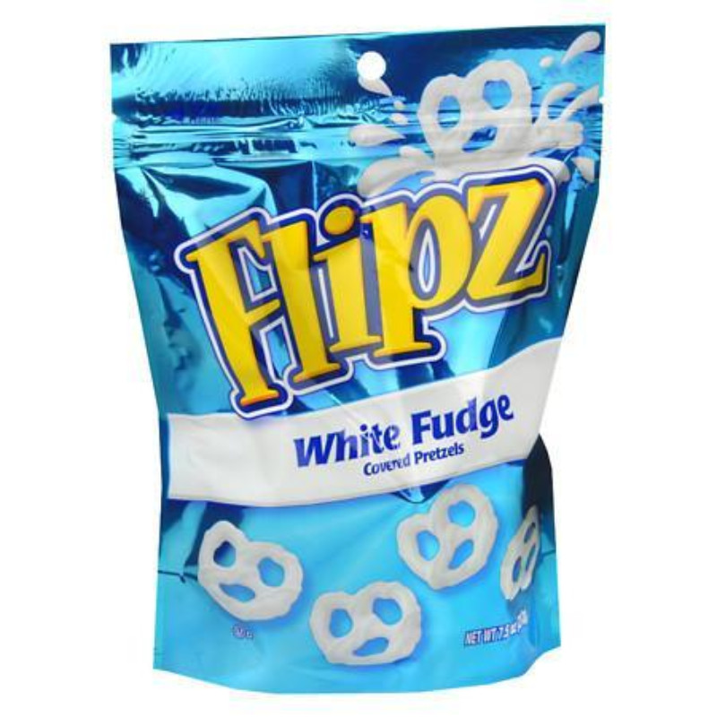 Flipz White Fudge Covered Pretzels