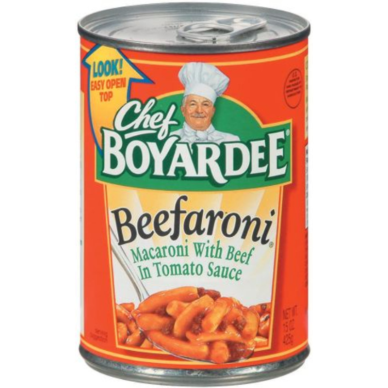 Chef Boyardee Beefaroni