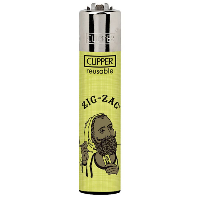 24x Clipper Lighter Zig Zag #1 Design Series Regular Size Bulk Lot
