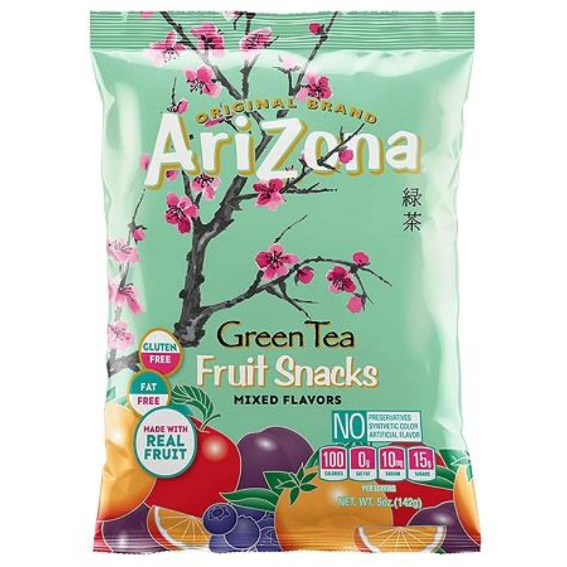 Arizona Green Tea Fruit Snacks Mixed Flavors