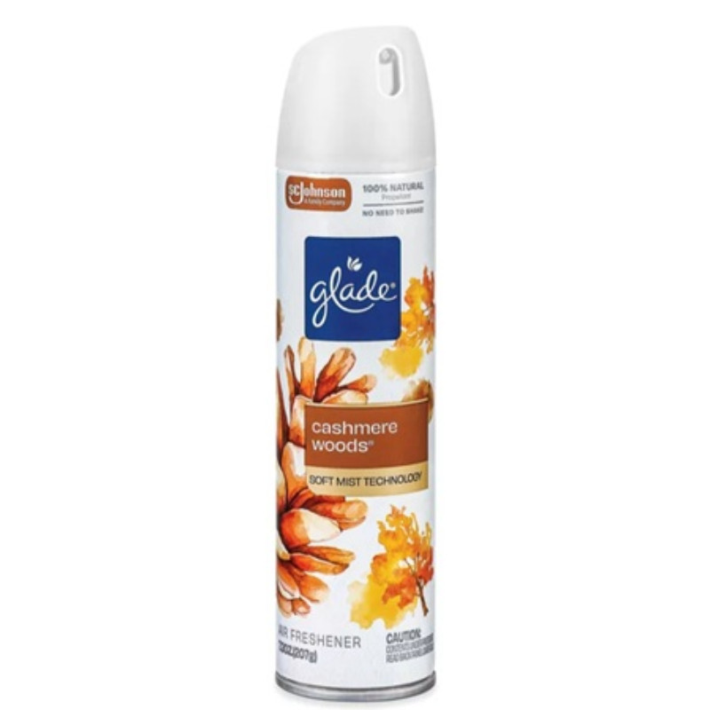 Glade Spray Soft Mist Technology Cashmere Woods
