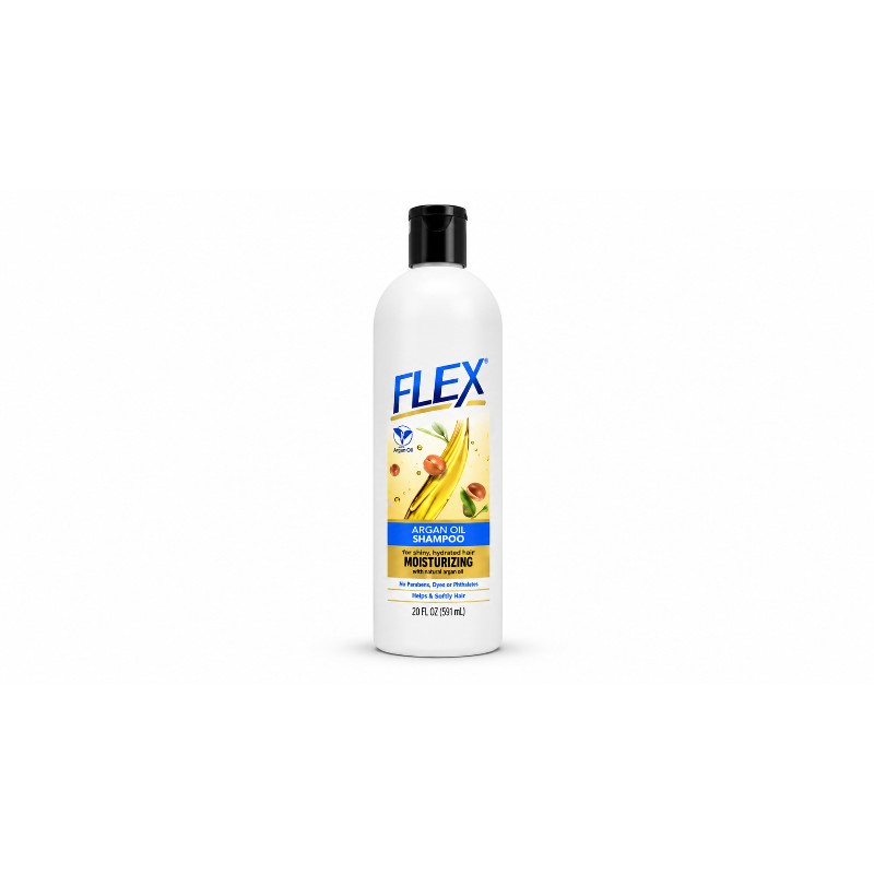 Flex Argan Oil Shampoo Bottle