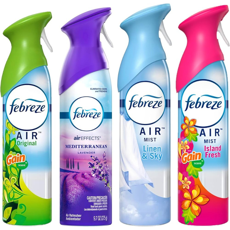 Febreze Spray Air Mist Peony & Cedar 2in1