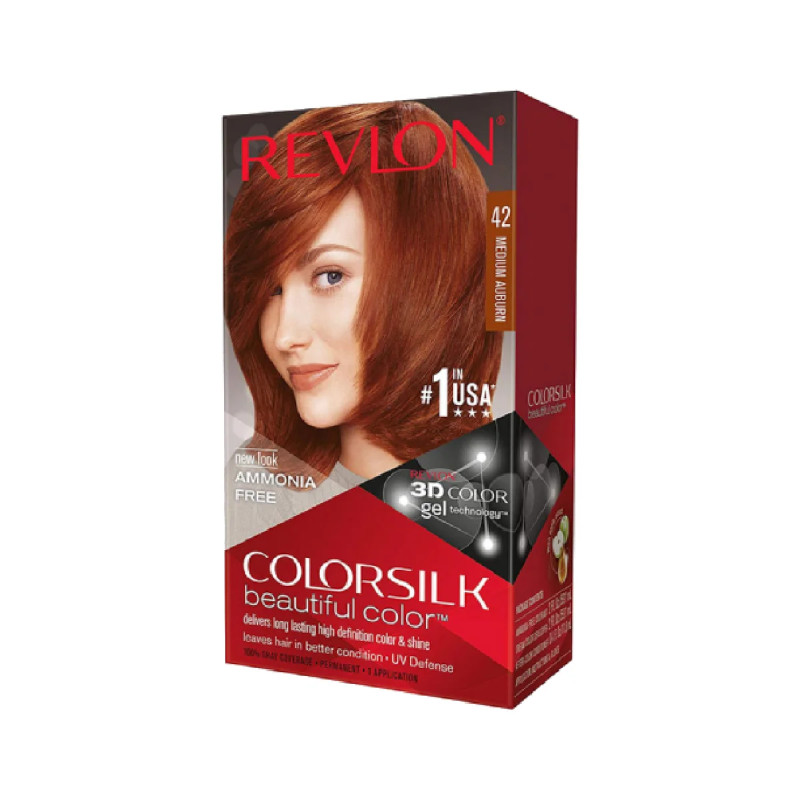 Revlon Hair Color #42 Medium Auburn