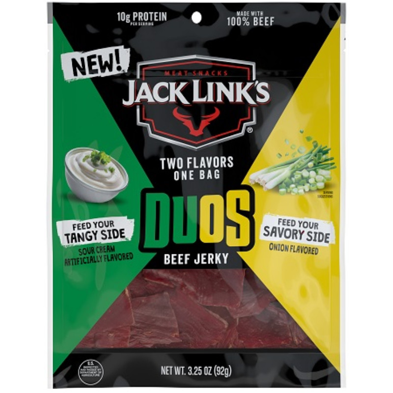 2x Jack Link's Duos Mango Jalapeno Beef Jerky Snacks New Lot 3.25