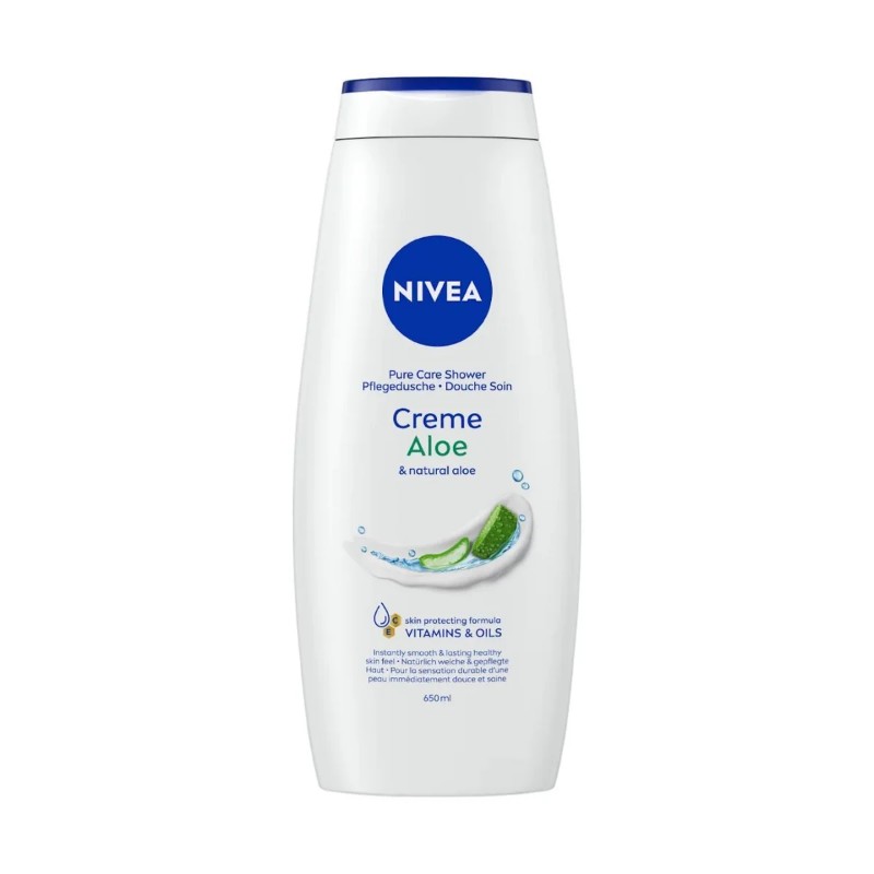 Nivea Body Wash Creme Aloe & Natural Aloe