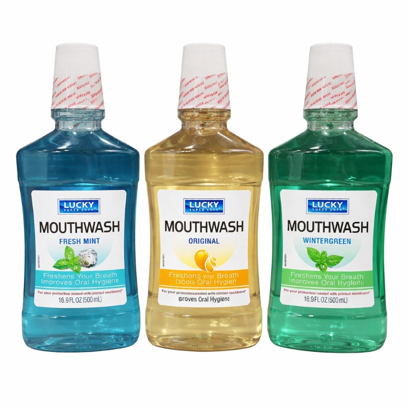 Lucky Mouthwash Ice Wintergreen