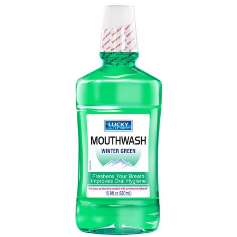 Lucky Mouthwash Ice Wintergreen