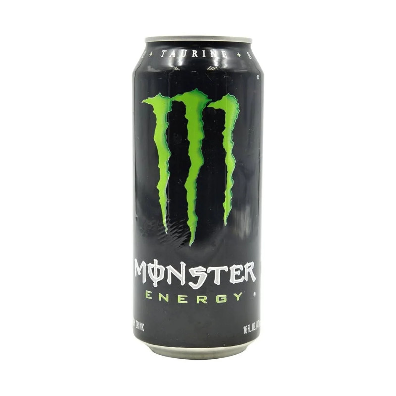 5x Monster Original Green Energy Drink Beverage Refreshing 16oz