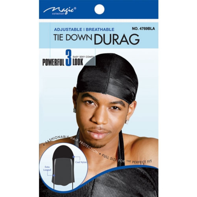 Tie Down Durag Black