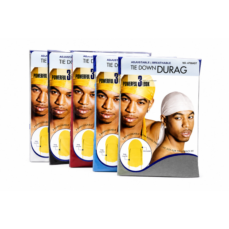 Tie Down Durag Black