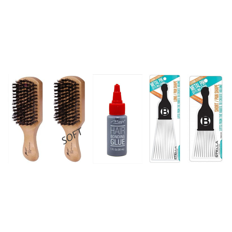 Magic Club Brush Hard Bristles