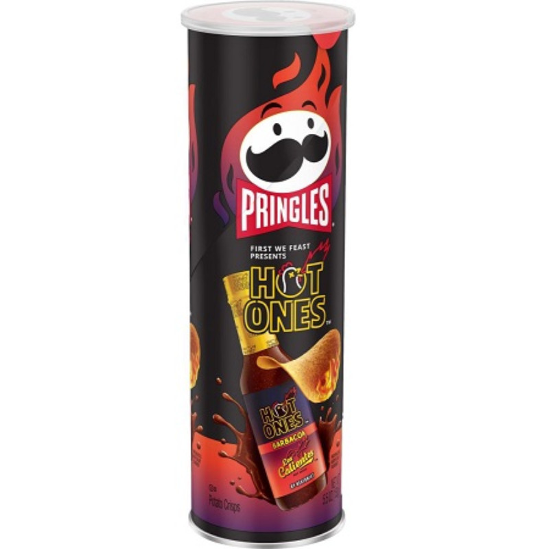 Pringles Hot Ones Barbacoa