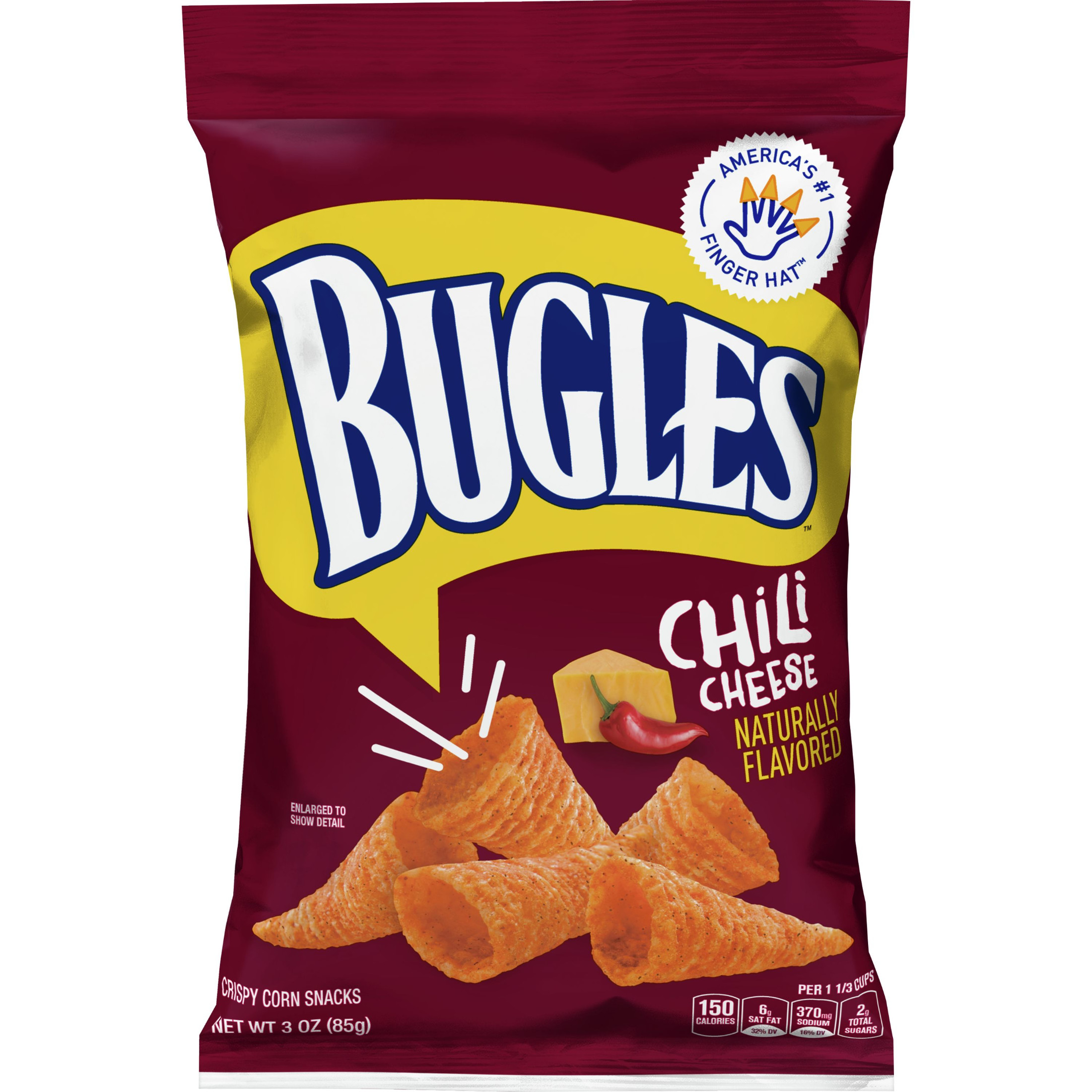 Bugles Chili Cheese Flavor